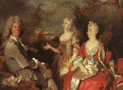Nicolas de Largilliere Family Portrait USA oil painting reproduction